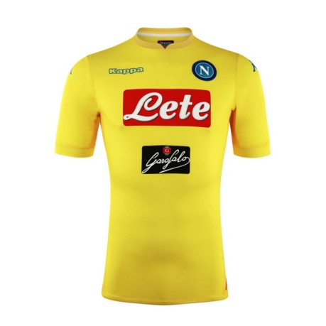 Third jersey Napoli yellow