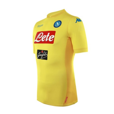 Third jersey Napoli yellow