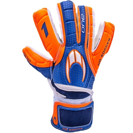 Goalkeeper gloves Ho Soccer One Negative 2017 orange blue back