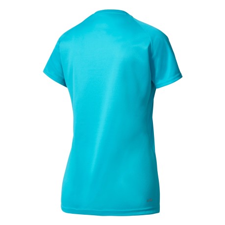 T-Shirt Donna DM2 Lose azzurro modella 