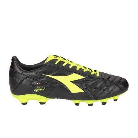 Zapatos de fútbol Diadora M. Ganador RB K-Plus MG 14 negro amarillo