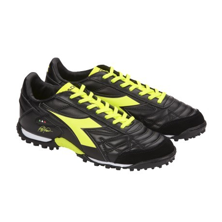 Shoes Soccer Diadora M. Winner RB LT TF black yellow