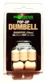 Pop Up Dumbell 16mm weiß
