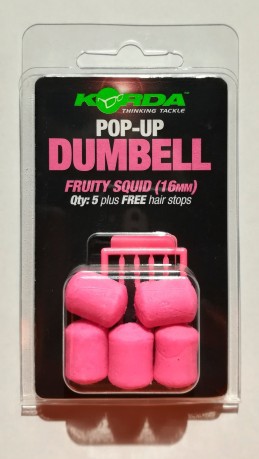 Pop Up Dumbell 16mm bianco