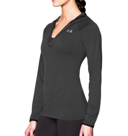 Sweat-shirt Femme à Manches Longues UA Tech™ noir