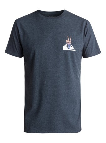 Camiseta de Hombre Premium de Paz en Oriente Cueva gris