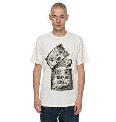 T-Shirt Uomo Maniche Lunghe Dead Above bianco