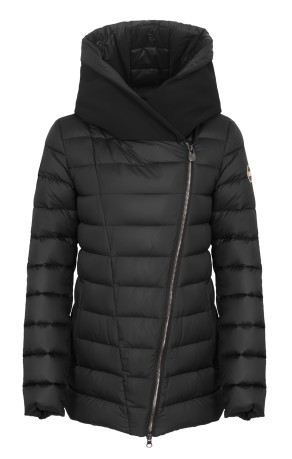 Quilted Jacket Ladies Effect Scuba