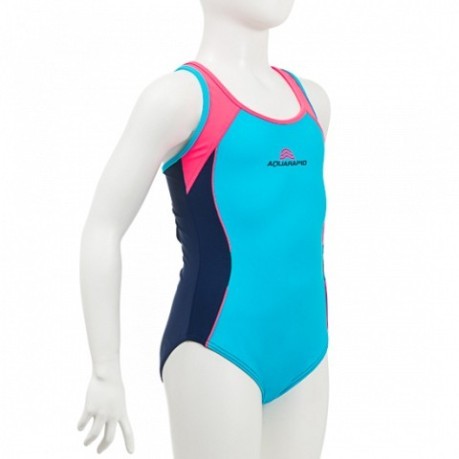 Swimsuit Girl, Letha blue pink