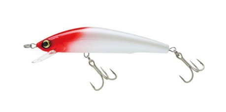 Artificial Mag Minnow Floating 12.5 cm white, red