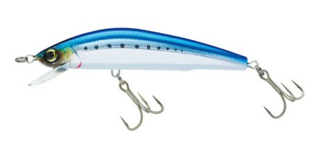 Artificial Mag Minnow Floating 12.5 cm white, red