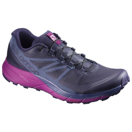 Shoes Runniing Woman Sense Ride A5 Trail blue purple