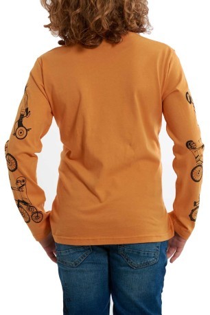 T-Shirt Junior Moto arancio