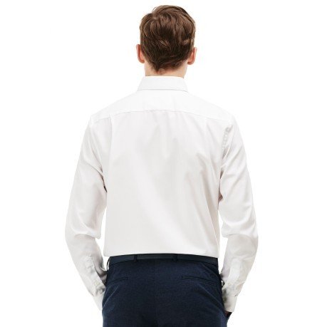 Camicia Uomo In Mini Piqué Tinta Unita