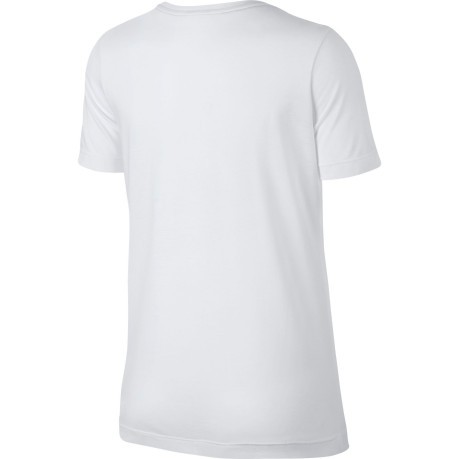 T-Shirt Donna Maniche Corte Sportswear Essential  nero oro