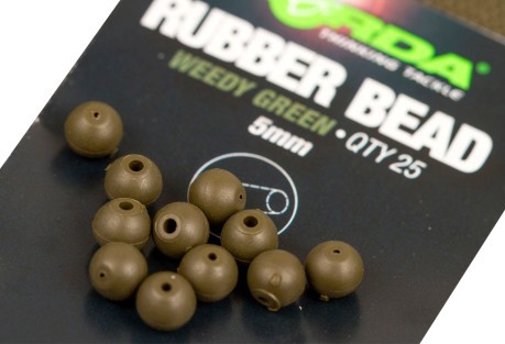 Perlen Rubber Bead 5 mm