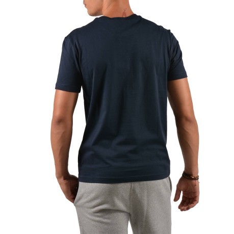 T-Shirt Uomo Contemporary Evolution Girocollo blu