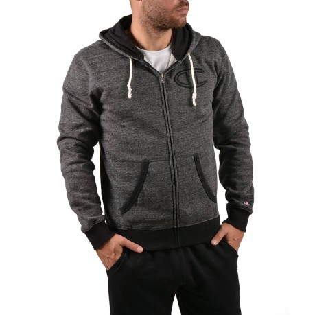 Men's Sweatshirt Contemporary Hooded Full Zip