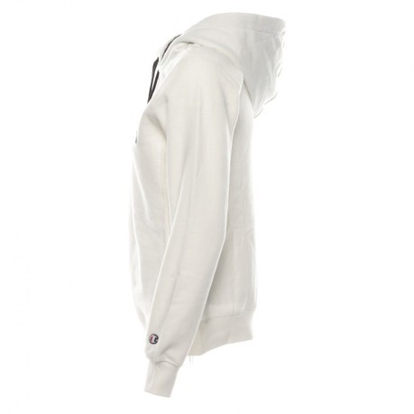 Sweat-shirt Femme Athleis à Capuchon blanc