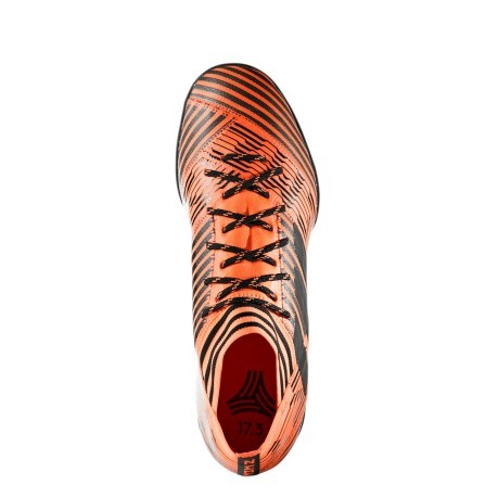 Zapatos de fútbol Nemeziz 17.3 TF rojo naranja