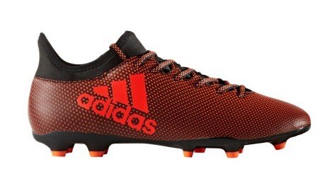 Botas de fútbol Adidas X 17.3 FG naranja negro