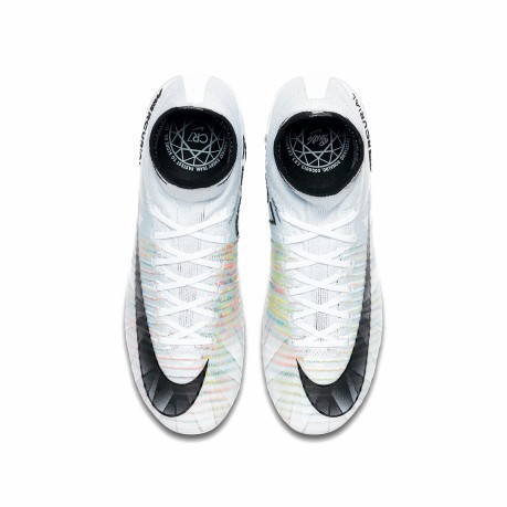 Fútbol zapatos de niño Nike Mercurial Superfly CR7 blanco