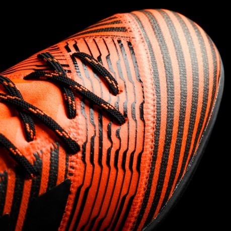 Chaussures de football Nemeziz 17.3 TF orange rouge