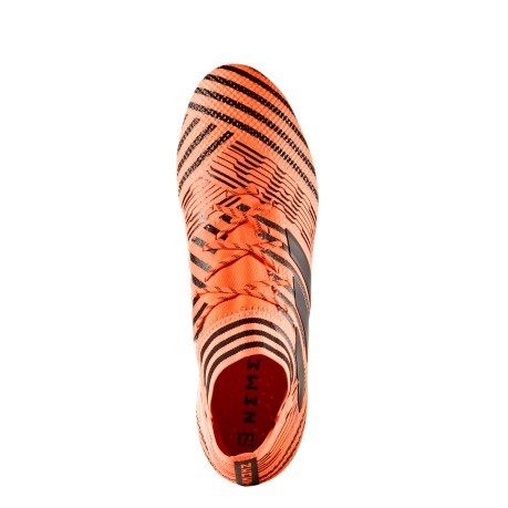 Botas de fútbol Adidas Nemeziz 17.1 FG naranja negro