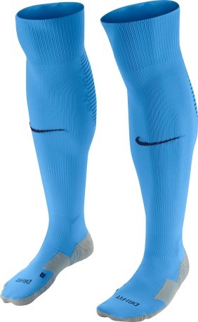 Los calcetines de fútbol Nike Team MatchFit Sobre la Pantorrilla de la luz azul