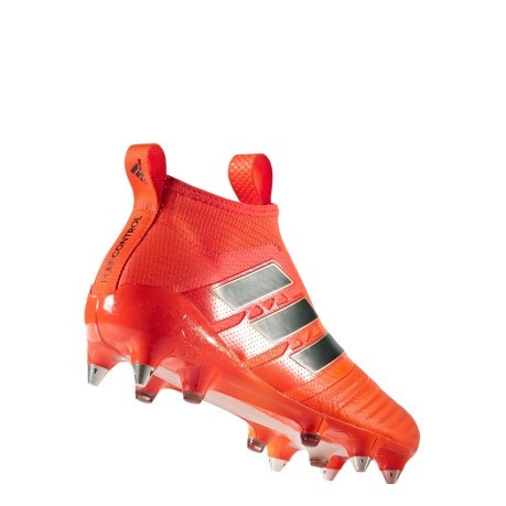 Botas de fútbol Adidas Ace 17+ Purecontrol rojo