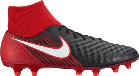 Las botas de fútbol Nike Magista Onda II FG rojo negro
