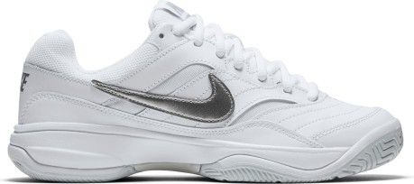 Schuhe Damen Court Lite weiß grau