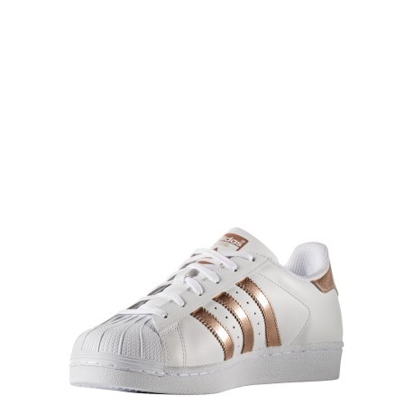 Shoes SuperStar white gold
