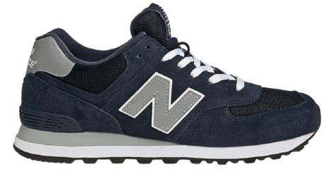 Zapatos M 574 azul