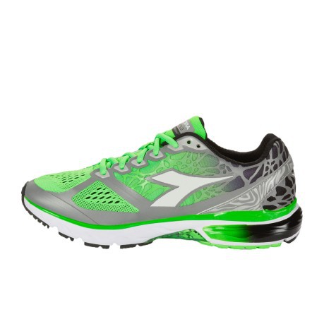 Running shoes Man Mythos Blushield Bright green grey