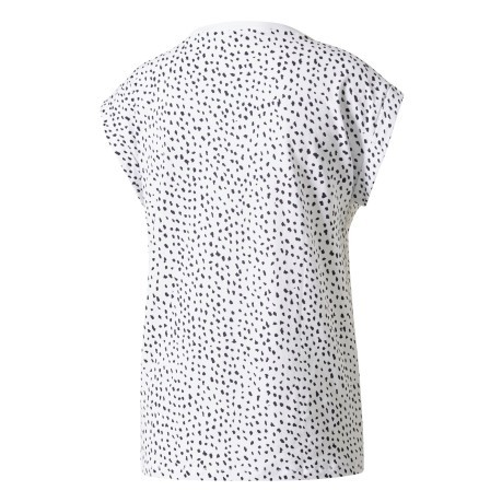 T-Shirt femmes petit Ami blanc fantaisie modèle