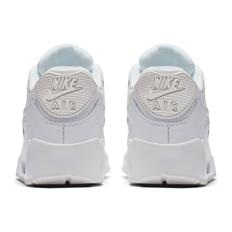 Junior running shoes Air Max 90 Leather GS white gold