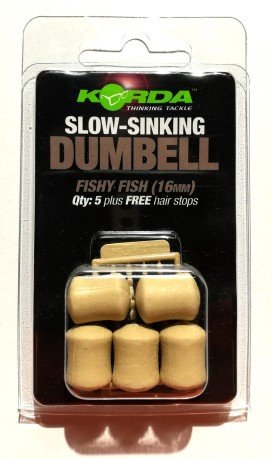 Slow Sinking Dumbell 16mm pink