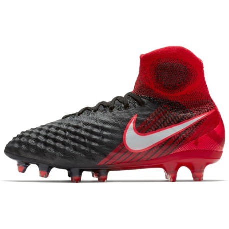 Excretar baño Hora Las botas de fútbol Nike Magista Obra FG II para el Fuego Pack colore negro  rojo - Nike - SportIT.com