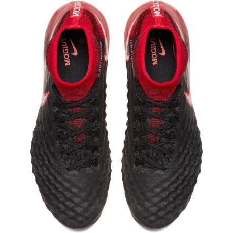 Junior chaussures de Football Magista Obra II noir rouge