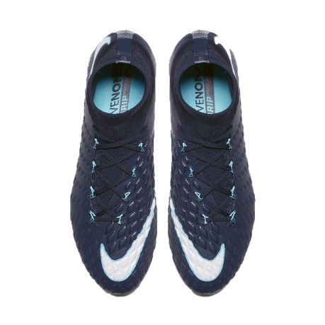 Scarpe Calcio Nike HyperVenom Phantom II FG azzurro blu 