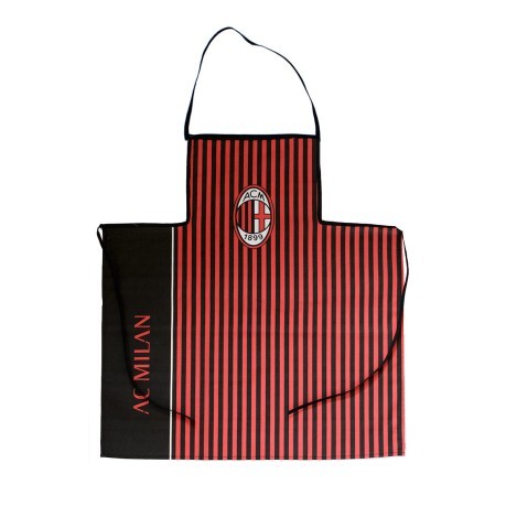 apron Milan red black