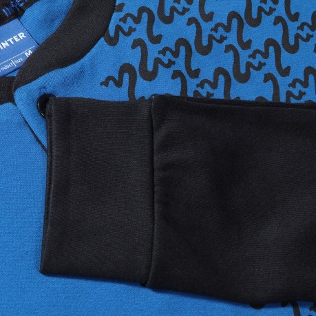 Pyjama Inter 17/18 bleu noir paire