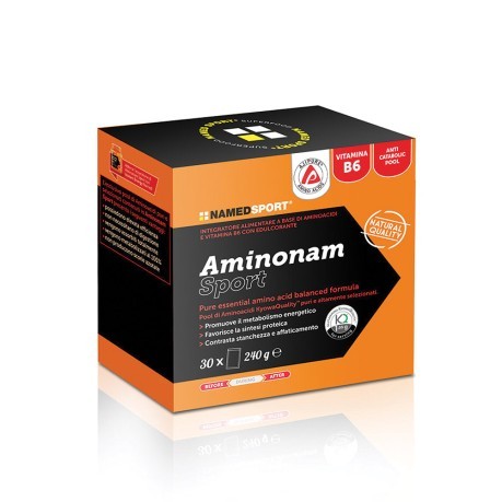 Ergänzung AminoNam Sport 30 Umschläge mit einem gewicht von 8 gr