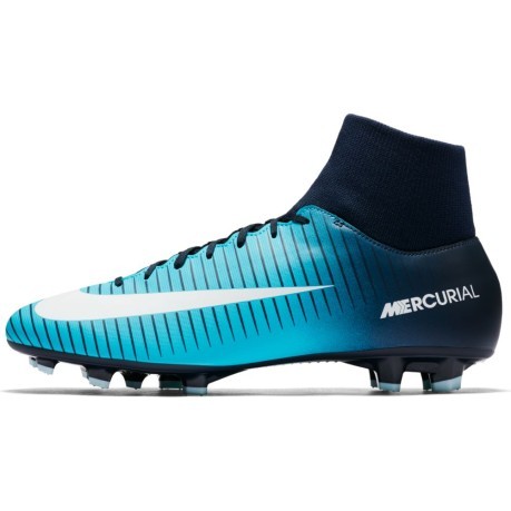 Scarpe Calcio Nike Mercurial Victory VI FG azzurro blu 