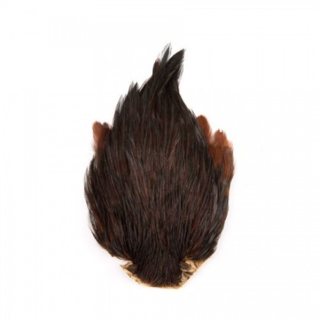 Hals-Hahn Indian Dry Fly Rooster Neck schwarz