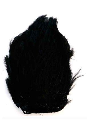 Polla en el cuello de la India Mosca Seca Gallo Cuello negro