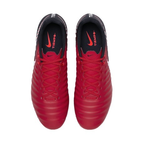 Chaussures de Football Nike Tiempo Ligera IV SG rouge noir