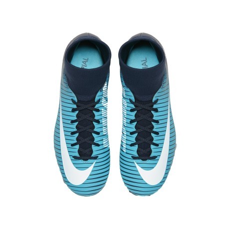 Football shoes Junior Nike Mercurial Victory VI AG cyan blue