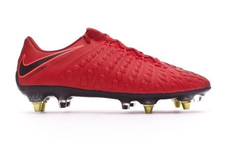 Chaussures de Football Nike Hypervenom Phantom III SG rouge